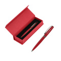 Tinte nachfüllbare versenkbare Bürogeschäftsschreibende Geschenkstift Case Luxury Executive Logo Kugelschreiber für Männer &amp; Frauen
